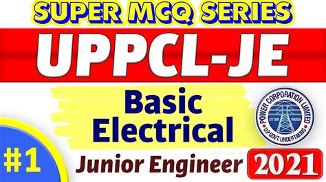 UPPCL JE SUPER MCQ SERIES Basic Electrical MCQs Most Important MCQs