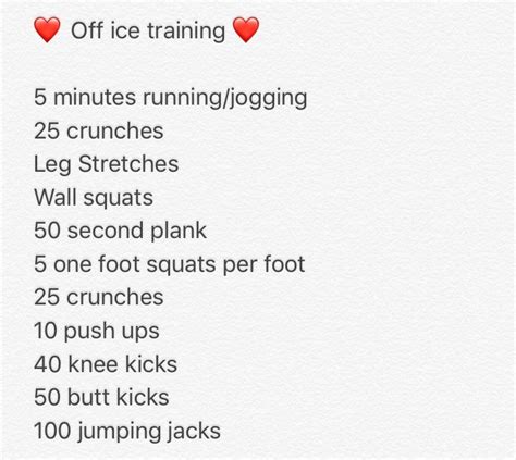 Figure Skating Off Ice Training Routine Essentials Artofit