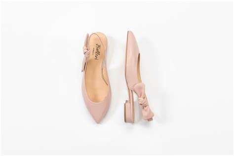 Nude Leather Jk Ballerina Baller Sorrento