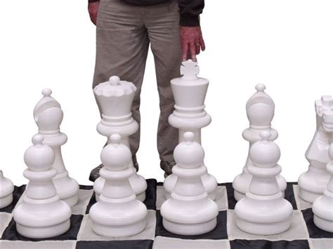 Giant Chess Pieces 64cm PIECES ONLY – Jumbo Chess