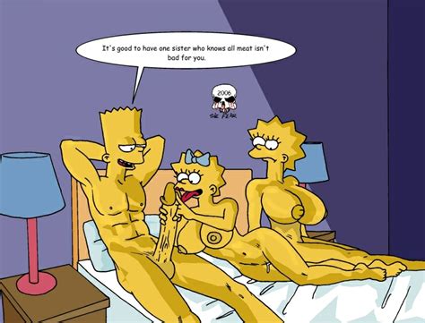 Rule 34 Bart Simpson Female Human Lisa Simpson Maggie Simpson Male Straight Tagme The Fear The