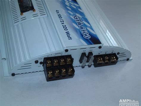 Blaupunkt GTA 4100 - AMP-Performance