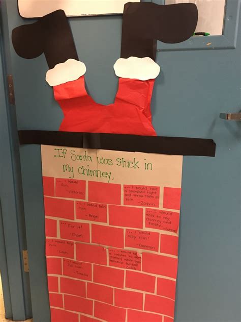 Preschool Holiday Activity If Santa Were Stuck In The Chimney