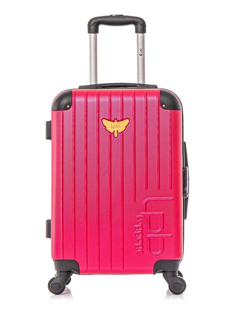 Lpb Luggage Valise Cabine Marianne Cm Roues Rose Fushia