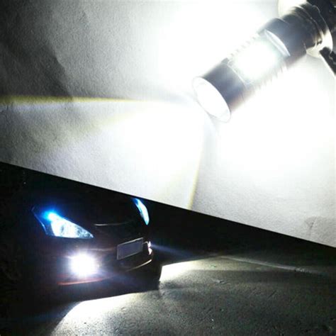 2X H6M LED Headlight Bulb For Motorcycle 21SMD White HiLo Beam Plug And