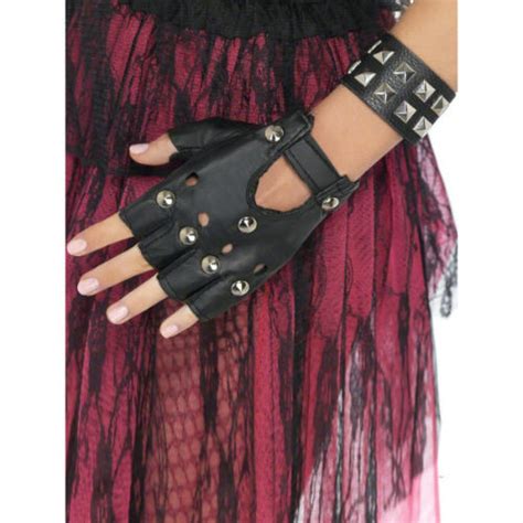 Punk Wristband With Studs Costume World