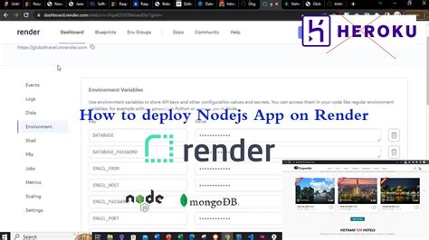 How To Deploy Nodejs App To Render Update 2023 YouTube