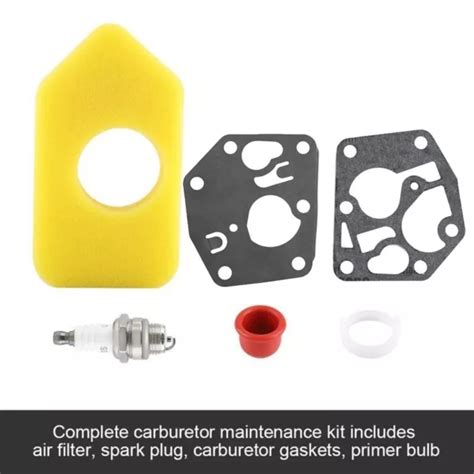 Kit Filtre Air Joint Diaphragme Carburateur Pour Moteurs