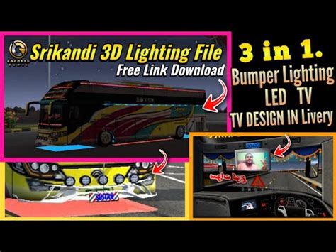 Free In Srikandi Bus Lighting File With Lighting Bumper File