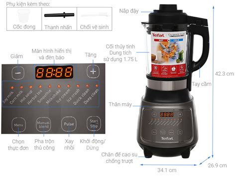 Cách Sử Dụng Máy Làm Sữa Hạt Tefal Hướng Dẫn Chi Tiết Và Công Thức