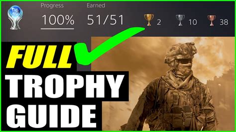 Call Of Duty Modern Warfare 2 Remastered Platinum Trophy Guide Mw2r