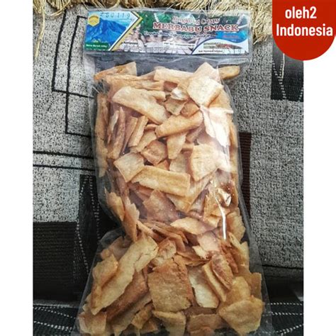 Jual Keripik Singkong Crispy Merbabu Snack Empuk Renyah Gurih