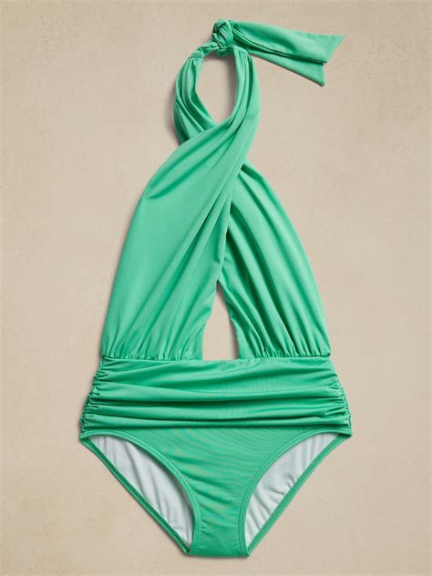 Twisted Knot Swimsuit Banana Republic Factory