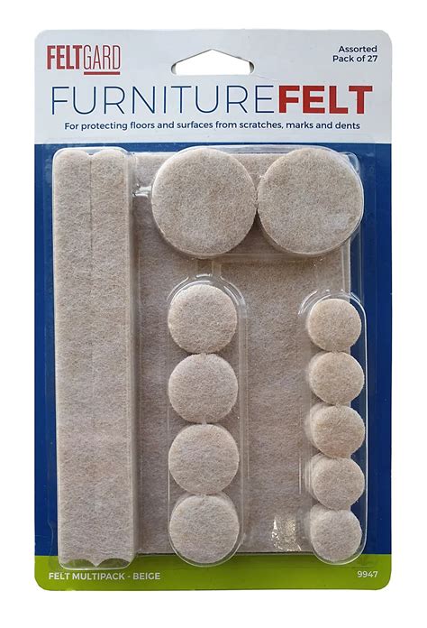 felt gard premium multipack furniture felt pads assorted sizes floor