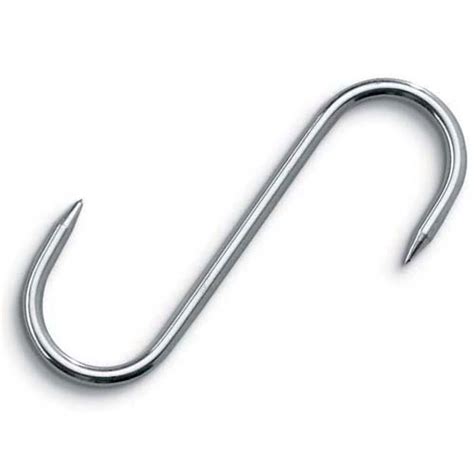 Stainless Steel S Meat Hook Extra Heavy Duty Butcher Supplies