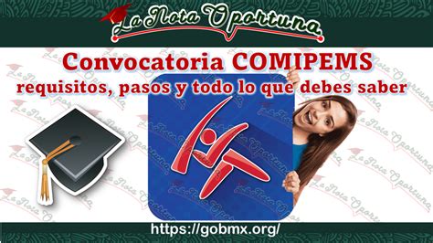 Convocatoria Comipems 2024 2025 Pre Registro Requisitos Pasos Y Todo