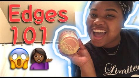 How To Lay Your Edges Youtube