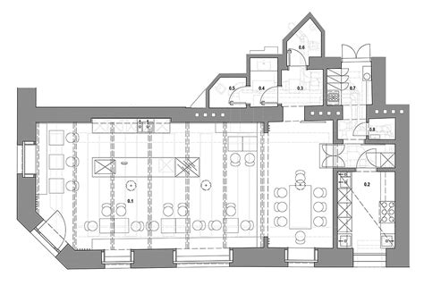 Gallery of Small Cafe Designs: 30 Aspirational Examples in Plan & Section - 61