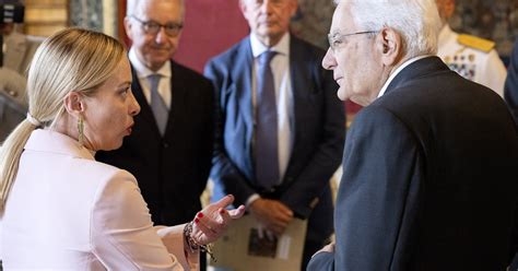 Giorgia Meloni L Incontro Con Sergio Mattarella Di Cosa Hanno Parlato