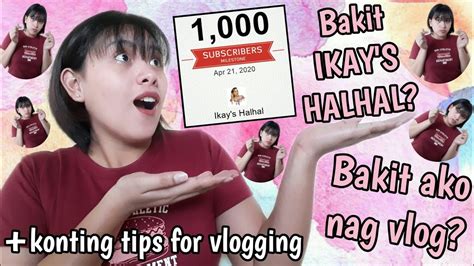 Vlog Bakit Ako Nag Vlog Youtube