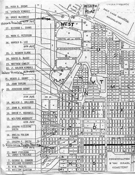 Salt Lake City Cemetery Map – Verjaardag Vrouw 2020