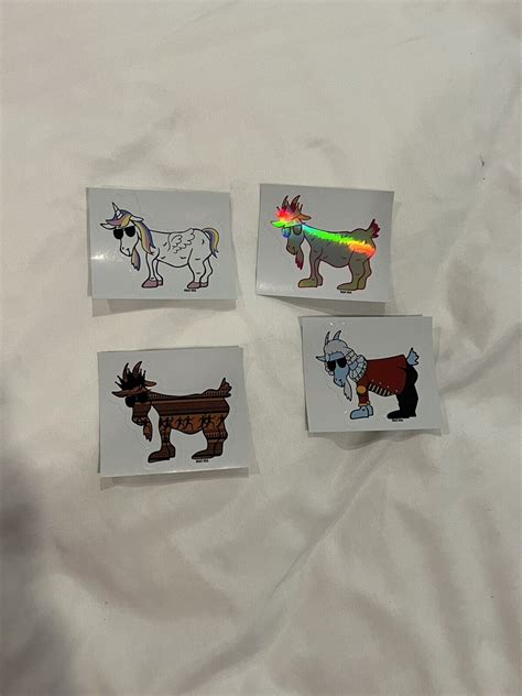 GOAT USA Stickers (Singles and Sets) NEW STICKERS**PICK YOUR OWN ...