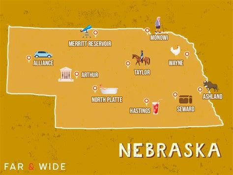 Quirkiest Nebraska Attractions, Mapped | Far & Wide