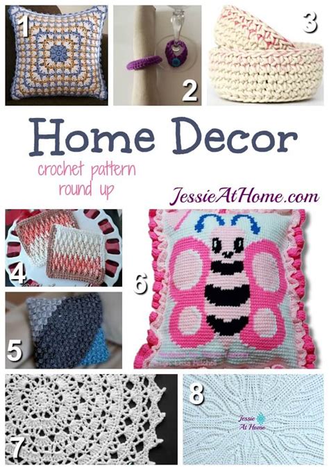 Home Decor Decorate Your Home With Crochet Jessie At Home