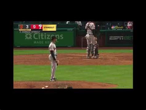 Randy Rodriguez Strikes Out Bryce Harper For 1st Career Strikeout YouTube