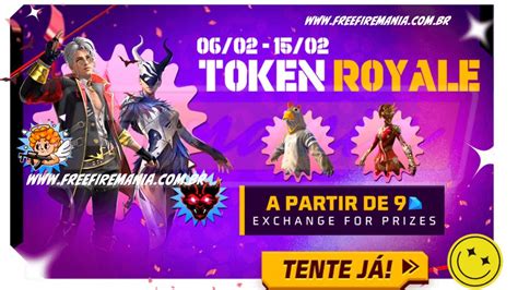 Free Fire Como Conseguir Conjunto Conde Luis No Novo Token Royale