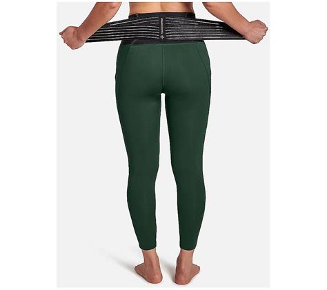 (QVC) Tommie Copper Choice of Adjustable Back Support Leggings ...