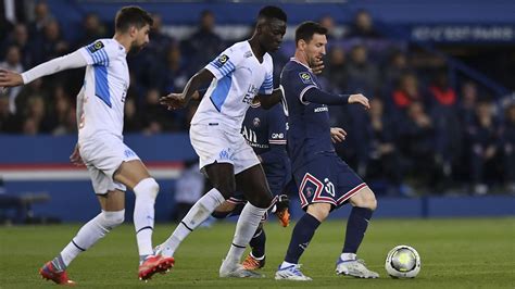 PSG venció en el clásico al Olympique de Marsella y se encamina al título