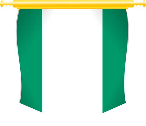 Nigeria Country Flag 35567625 PNG
