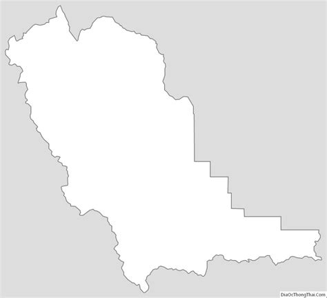 Map of Beaverhead County, Montana - Thong Thai Real