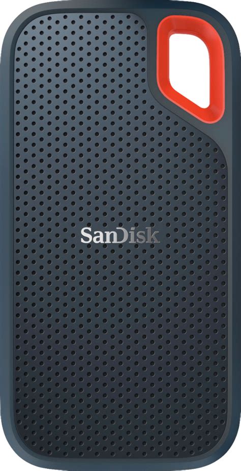 Best Buy Sandisk Extreme 2tb External Usb 3 1 Gen 2 Type A Type C Portable Ssd Sdssde60 2t00 G25