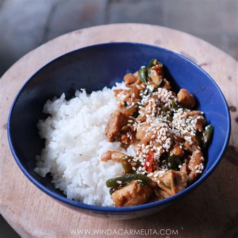 Resep Cara Membuat Chicken Teriyaki Rice Bowl