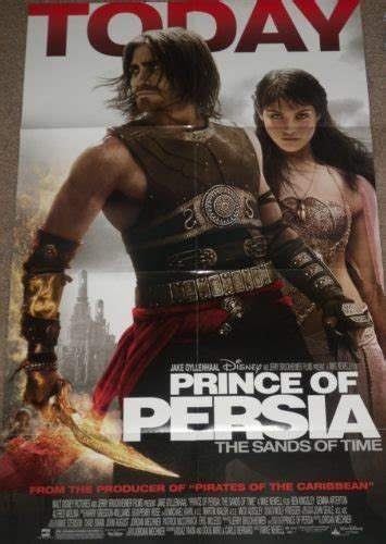 DISNEY'S PRINCE OF PERSIA MOVIE POSTER 21 x 34 JAKE GYL