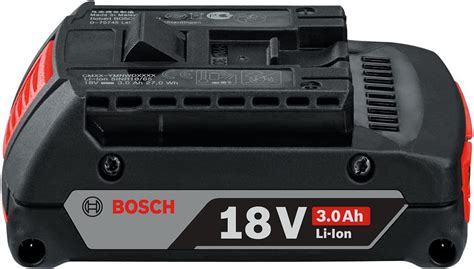 Bosch Professional GBA 18V Batería de litio 1 batería x 3 0 Ah 18 V