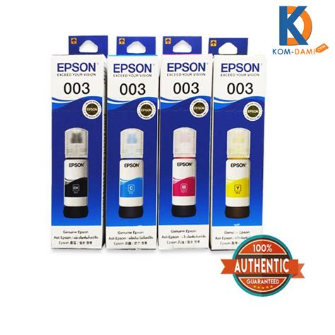 Epson 003 Full Set Ink Bottle - Kom-Dami.Com