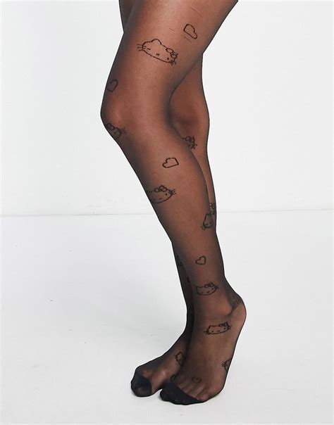 Socks And Tights By Skinnydip Next Stop Checkout Hello Kitty Design High