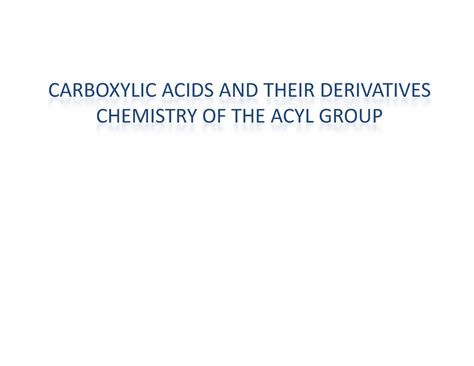 Acyl Group Nomenclature and examples of Natural Products - CARBOXYLIC ...