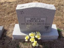 Merline Casey Strickland M Morial Find A Grave