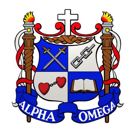 Creed Coat Of Arms And Letters Alpha Omega