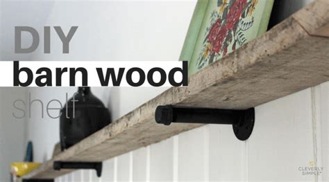 Diy Reclaimed Wood Shelves