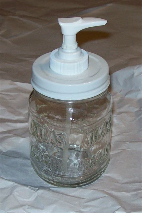 Mason Jar Soap ~ Lotion ~ Hand Sanitizer Dispenser