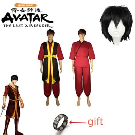 Zuko Disfraz De Avatar The Last Airdoblador Uniforme De Pr Ncipe Del