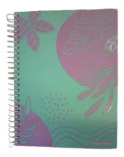 Cuaderno Asamblea Bicolor 16x21 Espiral 96 Hojas Tapa Dura MercadoLibre