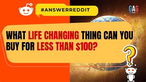 What life changing thing can you buy for less than $100? - Geeks Around ...