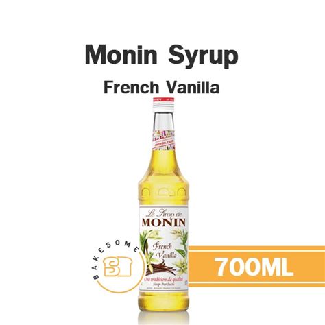 Monin Syrup French Vanilla Ml Bakesome