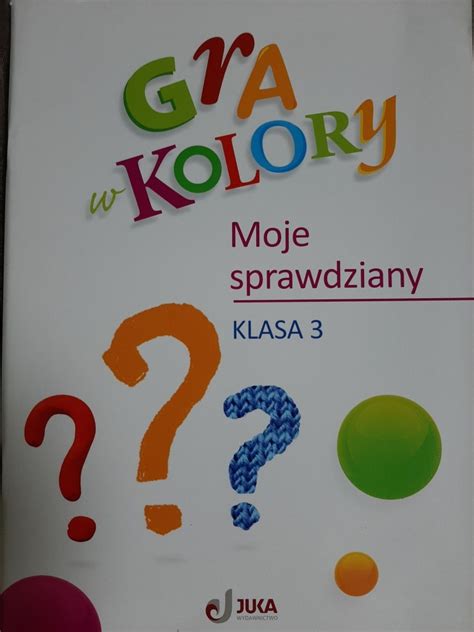 Gra W Kolory Sprawdziany Klasa Katowice Kup Teraz Na Allegro Lokalnie